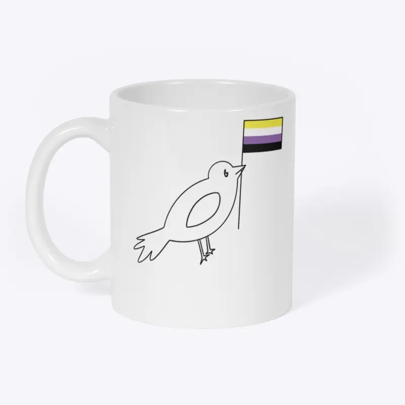 Finch - Non-binary pride