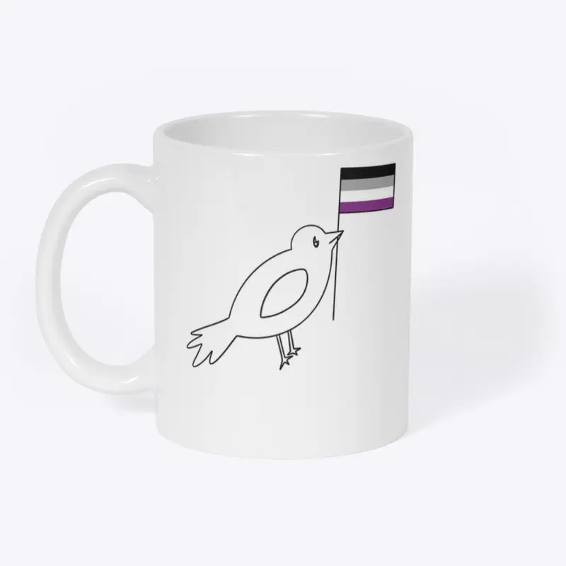 Finch - Asexual pride