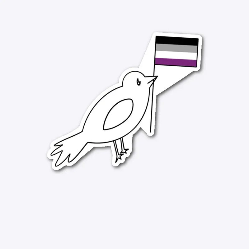 Finch - Asexual pride