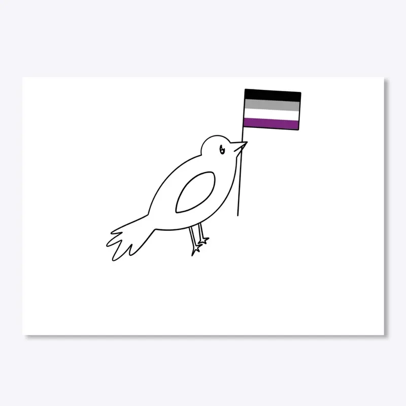 Finch - Asexual pride